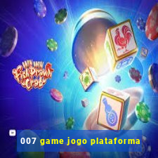 007 game jogo plataforma